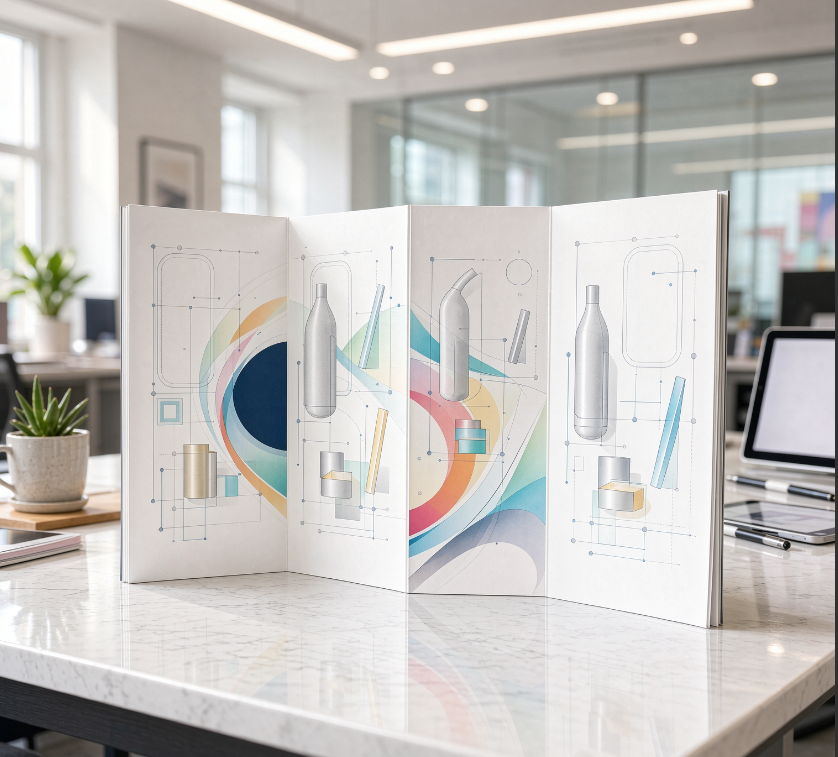 Brochure Design Four-fold